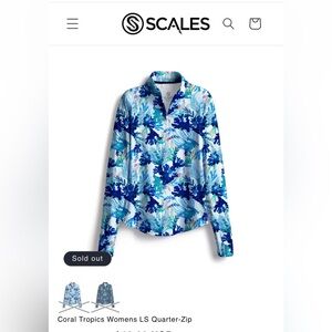 SCALES GEAR
CORAL TROPICS WOMENS LS QUARTER-ZIP